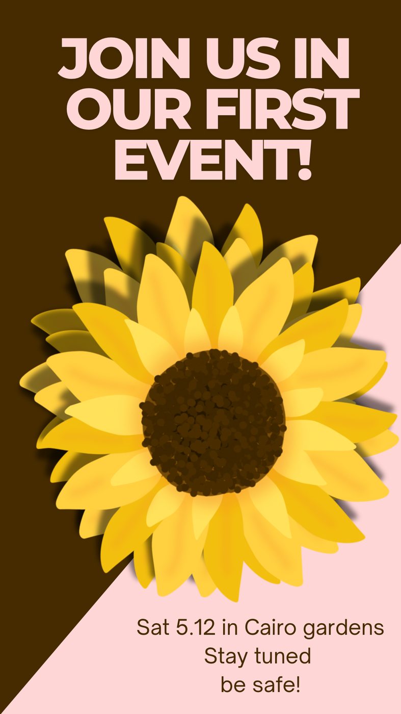 Join us in our first event flyer